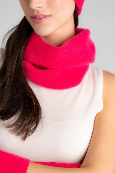 Ekotree_Cashmere_Snood_Hibiscus