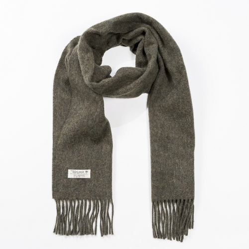 Solid Loden Lambswool Scarf