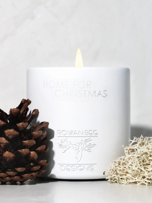 Rowan Beg Designs Home for Christmas Soy Candle