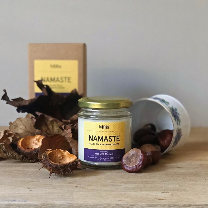 Namaste Candle - Black Tea & Aromatic Spices