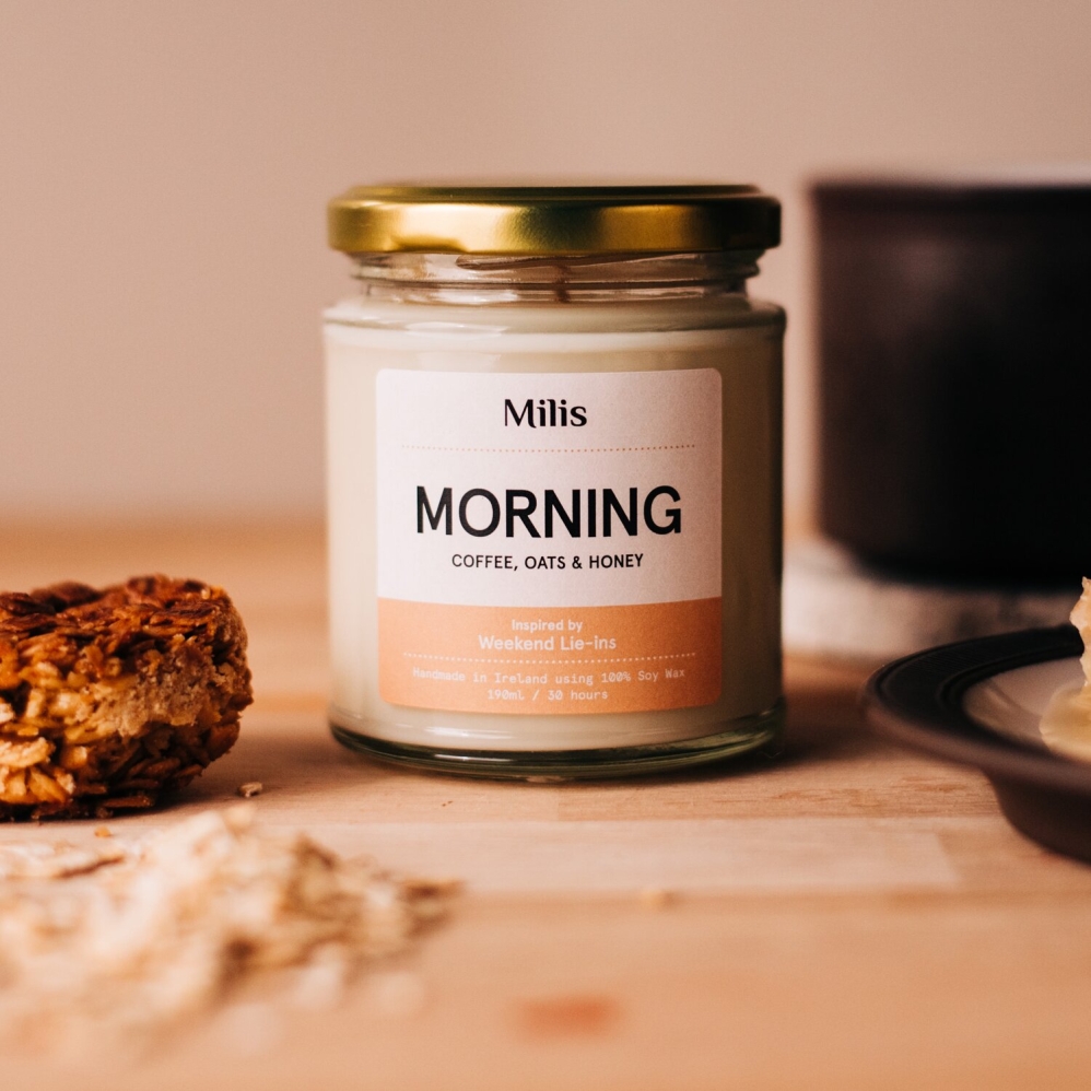 Morning Candle - Coffee, Oats & Honey